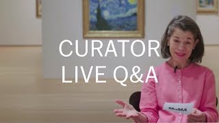 LIVE QampA with MoMA Curator Anne Umland April 24 [upl. by Llien611]