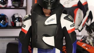 Helite GP Air Track Airbag Vest Review at RevZillacom [upl. by Kihtrak34]