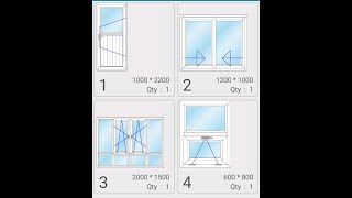 uPVC and aluminum windows and doors design software [upl. by Nordgren]