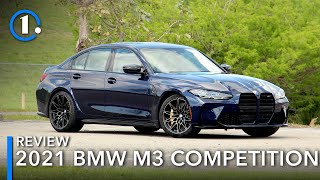 2021 BMW M3 Competition Review Road Test amp Details [upl. by Uel]