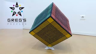 WORLD RECORD 33x33x33 RUBIKs CUBE [upl. by Onitsoga153]