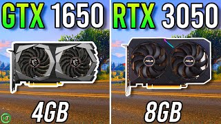 GTX 1650 vs RTX 3050  Big Upgrade [upl. by Ruff]