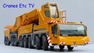 NZG Liebherr LTM 1120091 Mobile Crane Part 1 by Cranes Etc TV [upl. by Mehs]