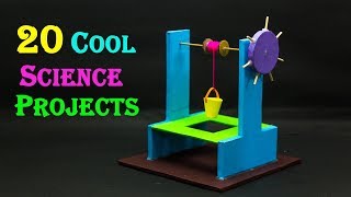 20 Cool Science Projects For School Students [upl. by Onidranreb]