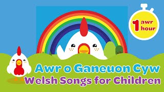 Awr o Ganeuon Cyw  Welsh Songs for Children  S4C [upl. by Enirehs]