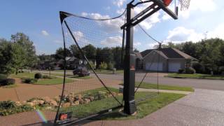 Goalrilla Basketball Yard Guard Net System [upl. by Gaivn]