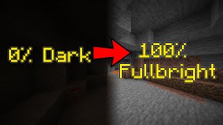 How to Enable Fullbright in Minecraft Pre119 [upl. by Landri]