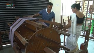 Drumming Making Handloom Easier [upl. by Anilra]