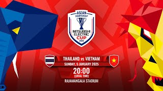 LIVE  Thailand vs Vietnam  MitsubishiElectricCup 2024 Final [upl. by Nitsug]