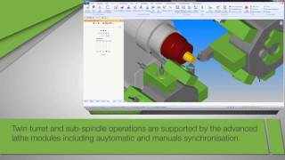 Alphacam CADCAM Software  CNC Turning [upl. by Winnick]