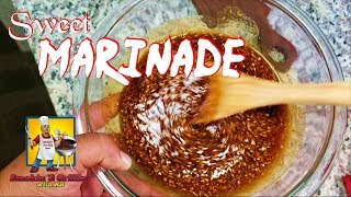 Rib Marinade  Sweet and Sticky Marinade [upl. by Edge]