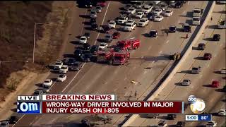 At least one dead in San Diego crash on I805 [upl. by Jd]