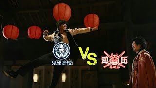 Murayam vs Hyuga Full Fight HDHIGHampLOW THE EPISODE0\HIGHampLOW THE MOVIE 2 [upl. by Nysilla]