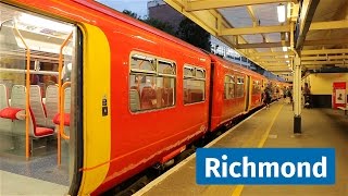 South West Trains and London Underground at Richmond featuring Celia [upl. by Bartel966]