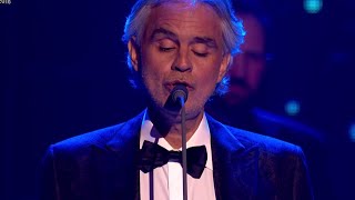 Andrea Bocelli  Nessun Dorma Live at The Global Awards 2018  Classic FM [upl. by Alaine]