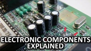 Capacitors Resistors and Electronic Components [upl. by Holsworth394]