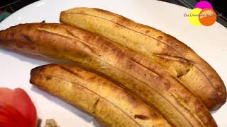 Bananes plantains braisées ou Blissi [upl. by Xirdnek]