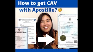 CHED CAV processing and DFA Apostille  4 step process [upl. by Ahel]