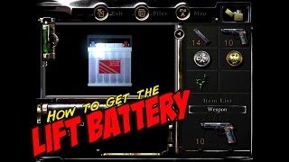 Resident Evil HD Remastered How to Get BEHIND THE WATERFALL Battery Puzzle [upl. by Etnauq]