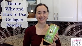 Demo Why and How to Use Collagen Powder [upl. by Mechelle]