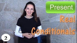 Present Real Conditionals English Grammar  IF clauses [upl. by Gerstner]