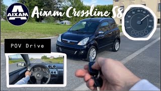 Aixam Crossline S8 2012 POV Drive Highspeed [upl. by Pilloff]