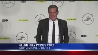 Glenn Frey Dies [upl. by Glori]