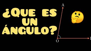 ¿Qué es un ÁNGULO🤔 Elementoscaracterísticas representación y MEDIDA de los ÁNGULOS 📏📏🤓 [upl. by Sternberg]