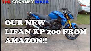 I Bought a Cheap Amazon Motorcycle  Lifan KP 200 [upl. by Disharoon]