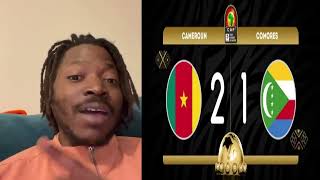 QUALIFICATION HONTEUSE DU CAMEROUN  FÉLICITATIONS AUX COMORIENS  VNR [upl. by Emili]