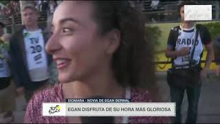 Egan Bernal Tour 2019 Etapa 21 Final [upl. by Chappie]