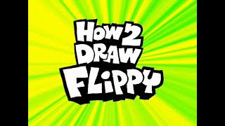 How 2 Draw Flippy  Dav Pilkey at Home [upl. by Astraea666]