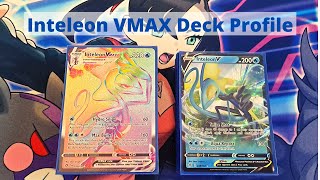 POKEMON  INTELEON VMAX DECK PROFILE [upl. by Ronile]