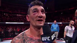 Max Holloway Octagon Interview  UFC Kansas City [upl. by Rekab]