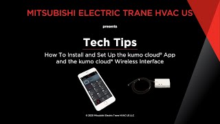 How to Install and Set Up the kumo cloud® app and Wireless Interface [upl. by Sergu733]