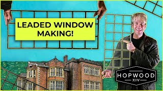 Leaded Window Making [upl. by Idnis]