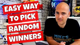 EASY Way To Pick Random Winners In Youtube Facebook amp Instagram [upl. by Nessnaj148]