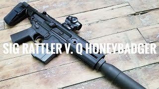 Viewer Request Sig Sauer MCX Rattler V Q Honeybadger [upl. by Eahc]