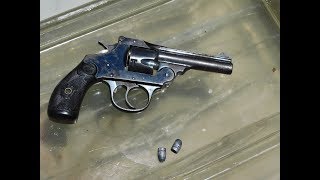 Iver Johnson Safety Automatic Revolver 32 SampWShooting Review [upl. by Trilbee890]