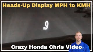 HeadsUp Display MPH to KMH [upl. by Dempsey]