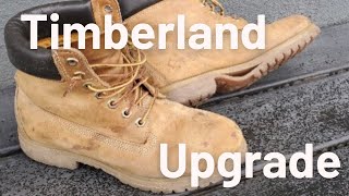 Timberland Boots Get BIG Upgrade  New Vibram Soles amp Cleaning [upl. by Nerac]