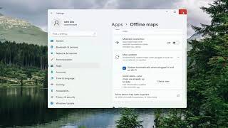 Automatically Update Maps On Windows 11 Tutorial [upl. by Yaker200]