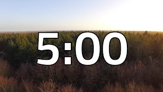 5 Minute Timer with Scenic Nature [upl. by Anileba]