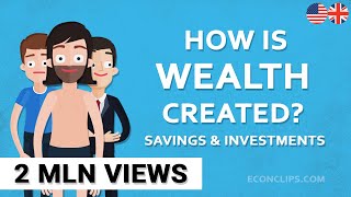 💰 How is Wealth Created  Savings and Investments [upl. by Chemosh697]