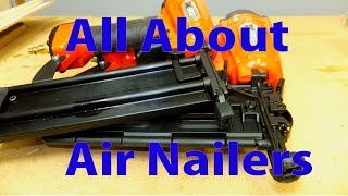 All About Air Nailers for Woodworking  Woodworking for Beginners 16 [upl. by Ahsitra]