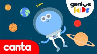 El sistema solar  Canciones infantiles  Aprende los planetas [upl. by Allerbag]