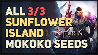 All 3 Sunflower Island Mokoko Seed Locations Lost Ark [upl. by Swayne]