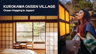 Japan Onsen Hopping  Weekend Vlog of Kurokawa Onsen Village  黒川温泉、湯めぐり、熊本 [upl. by Atila980]