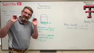 Thermo Lesson 2  Intensive vs Extensive Properties and Units [upl. by Petromilli]