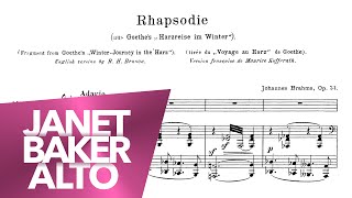 Brahms Alto Rhapsody  Janet Baker [upl. by Malynda]